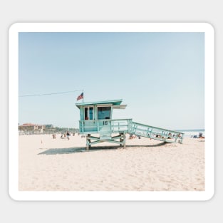 Santa Monica Beach, California Sticker